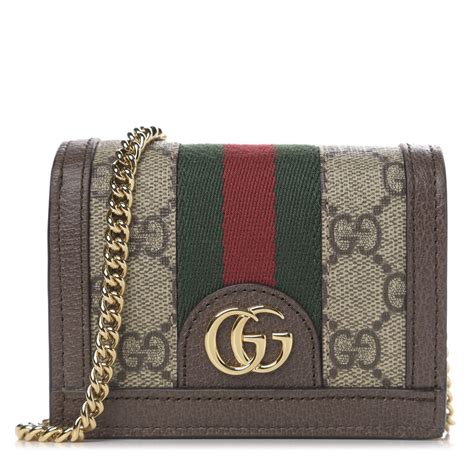 gucci web band wallet|Gucci gg supreme wallet.